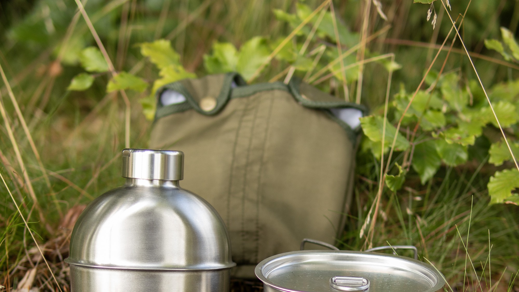 Stainless Steel Canteen Set 1.2 Litre