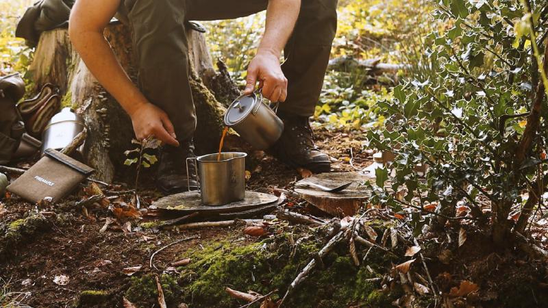 Coffee in the woods