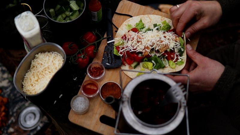 Assembling the wraps