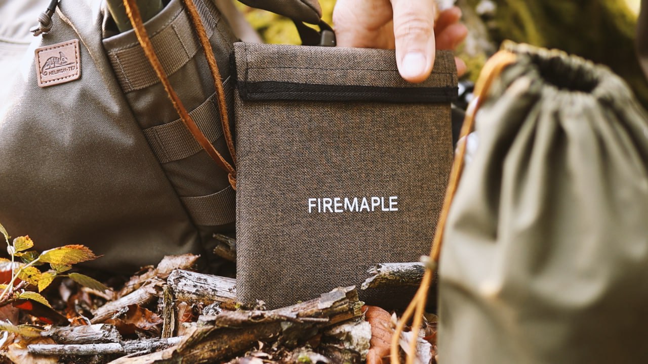 Firemaple-Setup am Lagerplatz